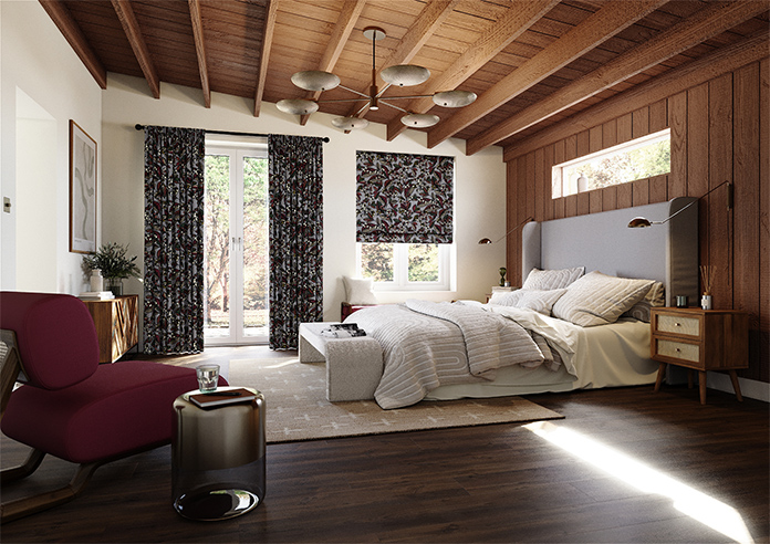 Walled Garden, Steel - Made to Measure Curtains - Image 7